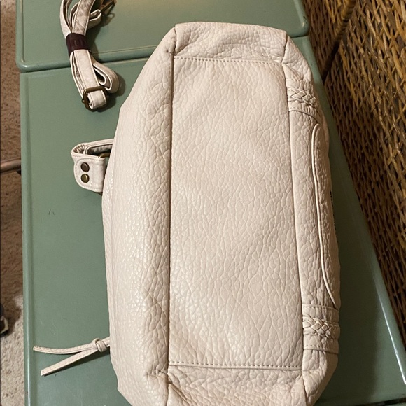 NWOT Montana West Select Shoulder Bag  Crossbody Leather off-white cream - Picture 8 of 9